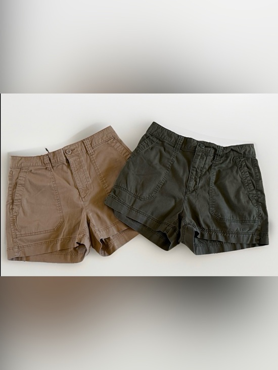 Old Navy Pants - Old Navy High-Rise OG Chino Shorts Bundle | Size Medium | Brown & Olive